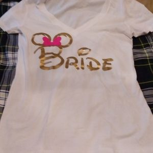 White women's t-shirt